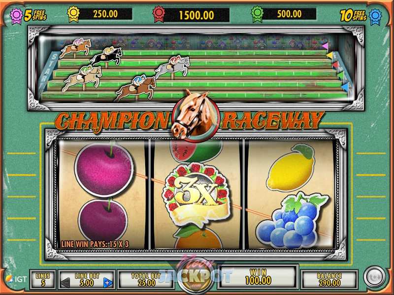Champion Raceway Slot