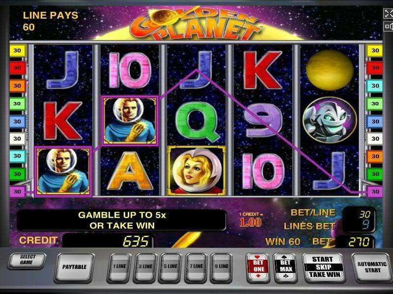 Golden Planet Slot