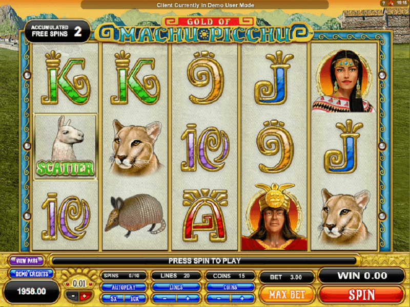 Machupicchu Slot