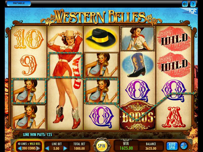 Western Belles Slot